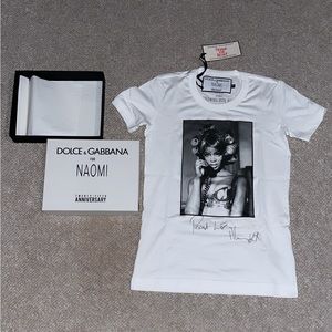 Dolce & Gabbana for & signed by Naomi Campbell from 2010 FNO NYFW /// 🔥TRADE🔥